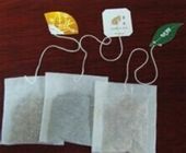 55*62.5mm food grade three side heat seal tea bag with string and tag