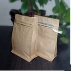 100gram Smell proof aluminum foil zip lock bag/aluminum foil coffee bag with valve